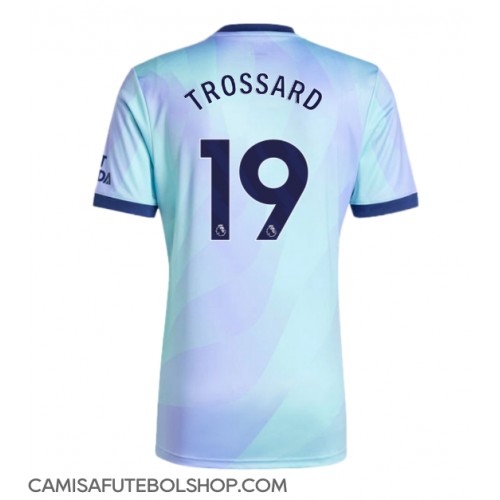 Camisa de time de futebol Arsenal Leandro Trossard #19 Replicas 3º Equipamento 2024-25 Manga Curta